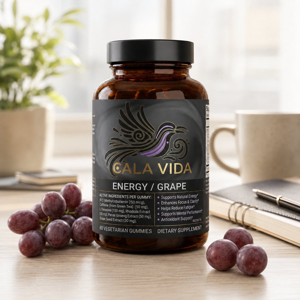 Energy Grape Gummies