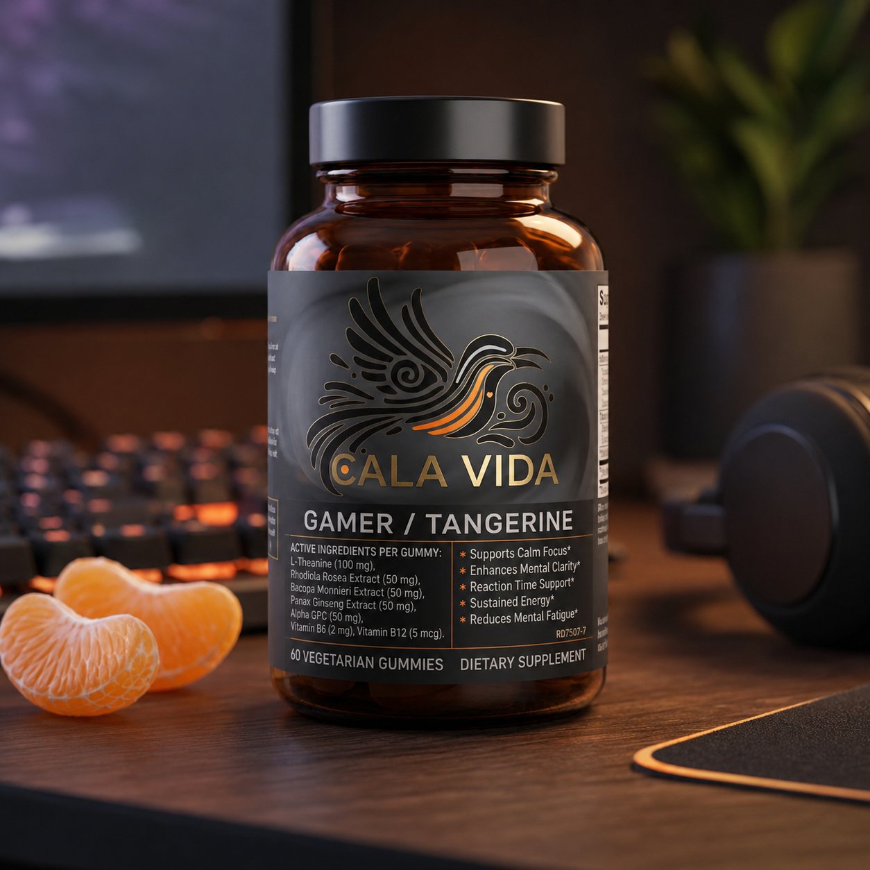Gamer Tangerine Gummies