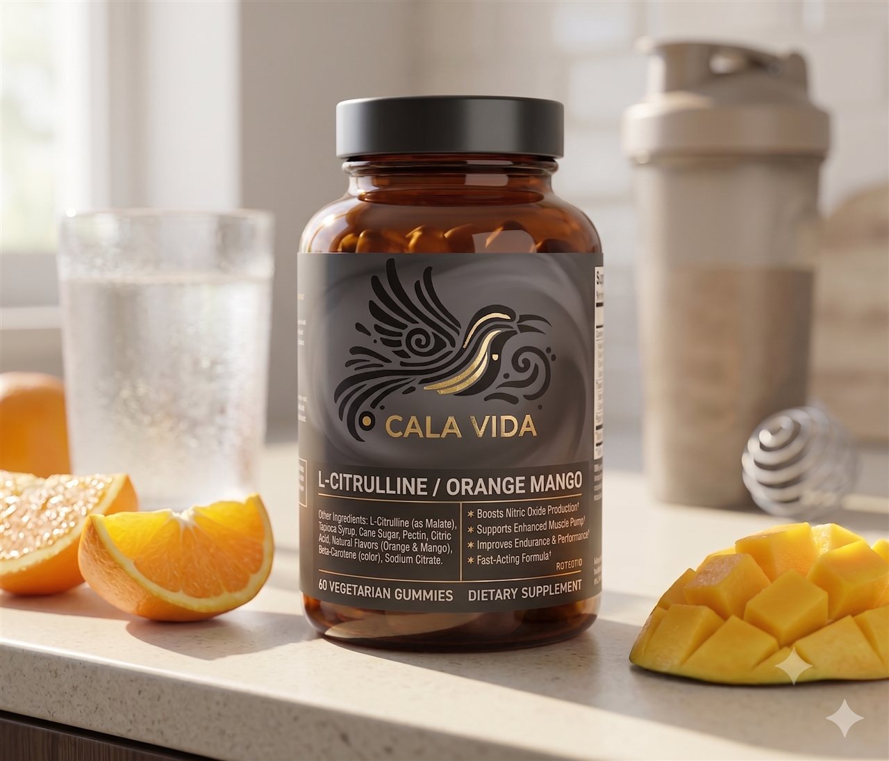 L-Citrulline Orange Mango Gummies